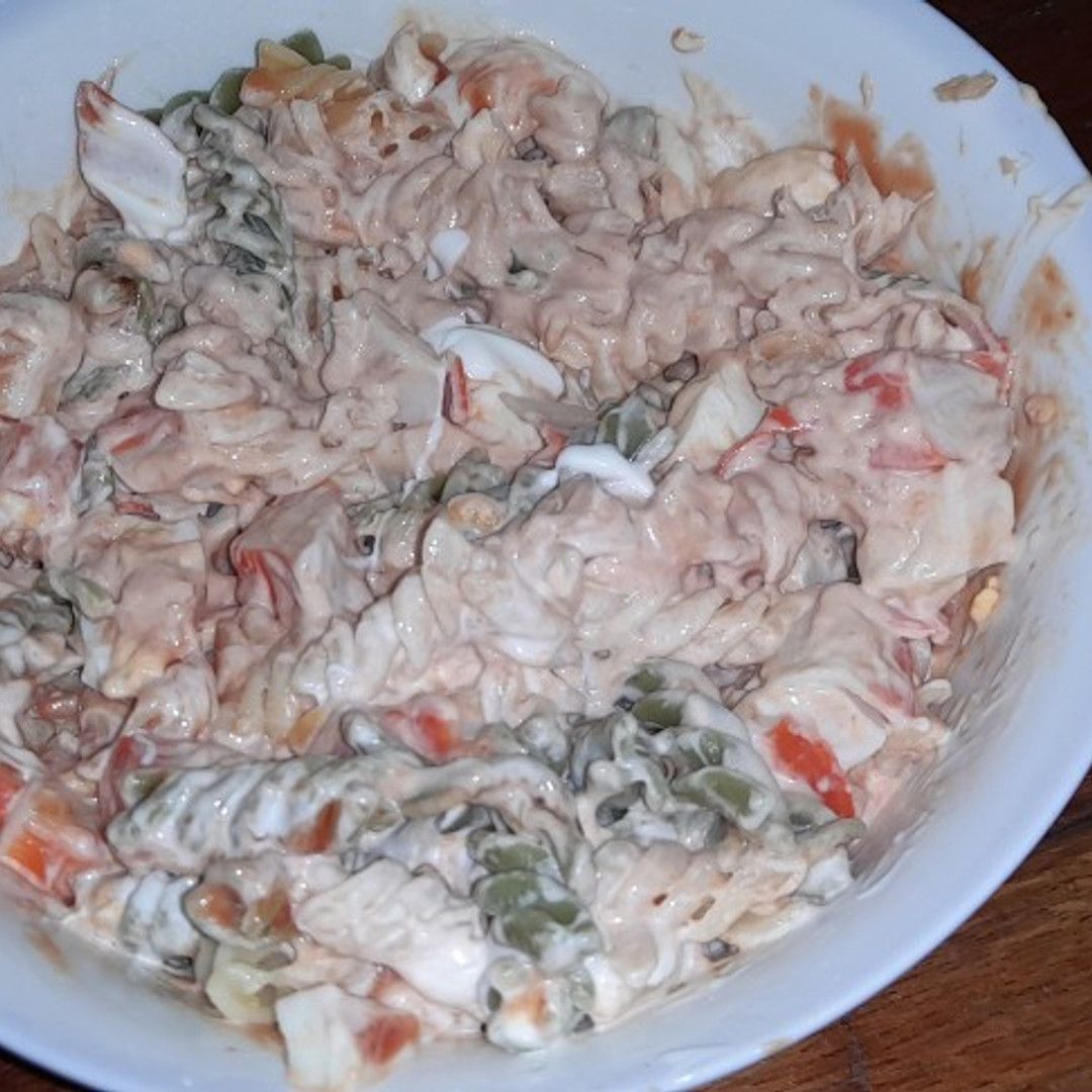 Receta: Pasta con salsa rosa fácil bueno y rápido, vamos!!