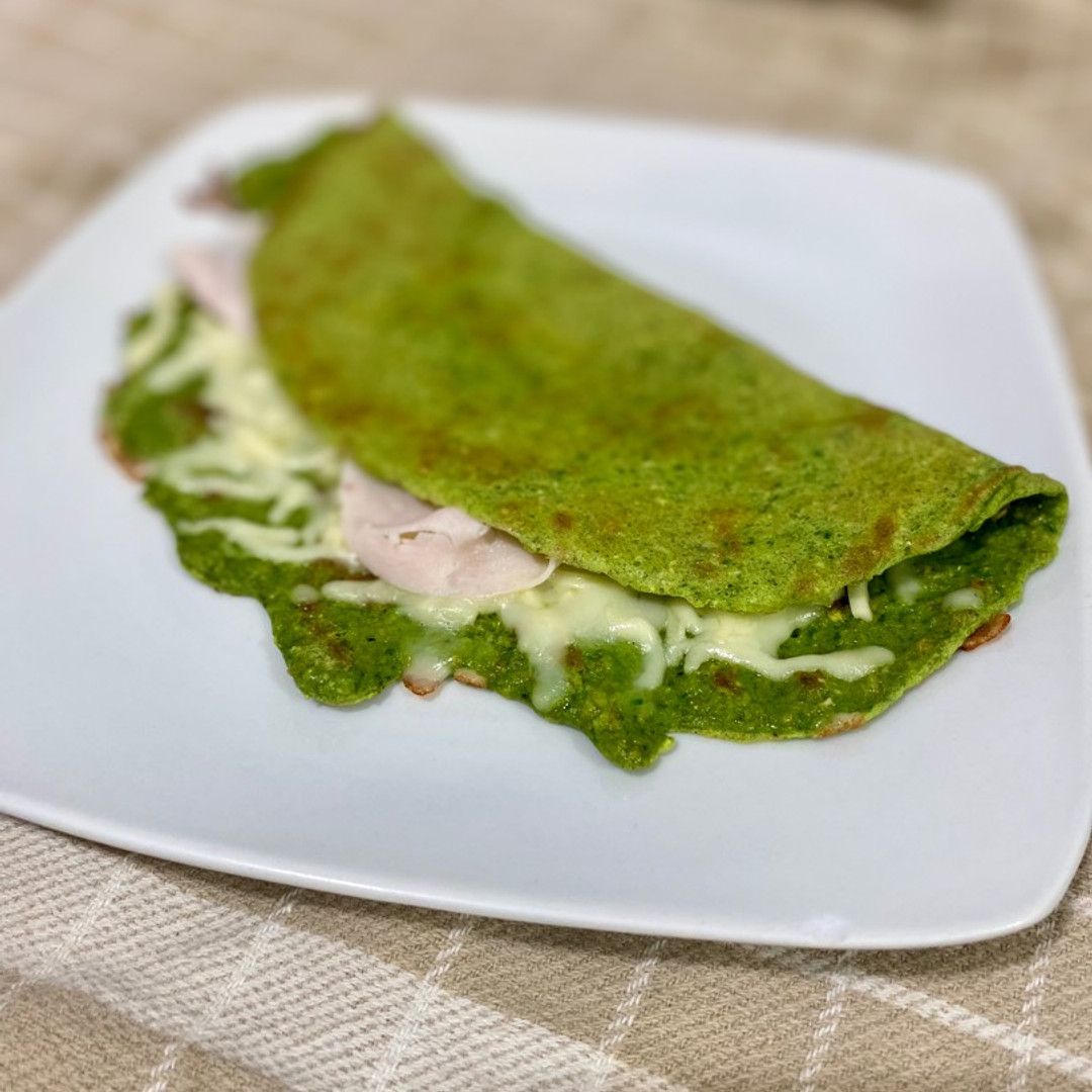 Receta: Crepe de espinacas