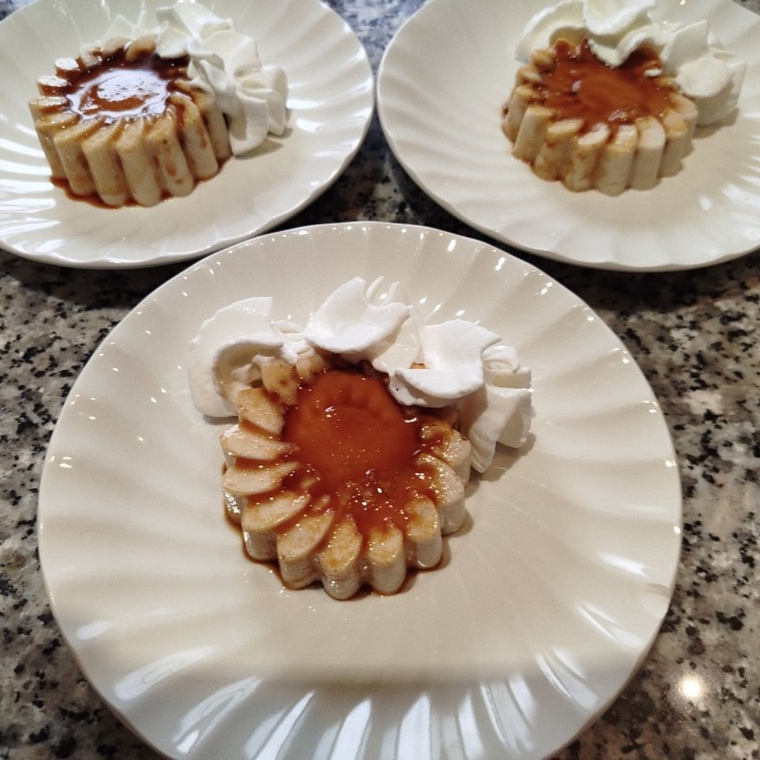 Receta: Flan de turrón o Panna Cotta